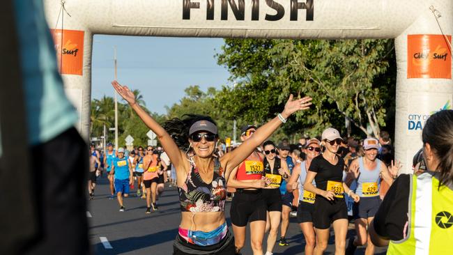 A record breaking number of runners took part in the 2025 edition of the annual NT City2Surf, Sunday, June 1. Picture: Pema Tamang Pakhrin