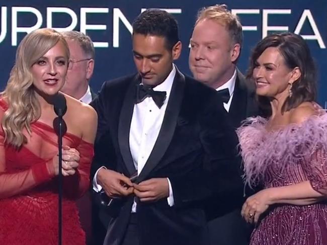 The Project cast at the Logies.