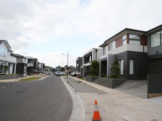 The street where Ernest Fluder had just moved in with his wife. Picture: David Crosling