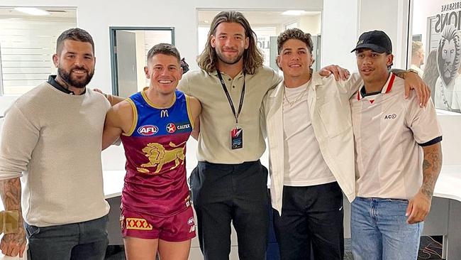 He may be a Bronco, but Adam Reynolds is a massive Brisbane Lions fan.