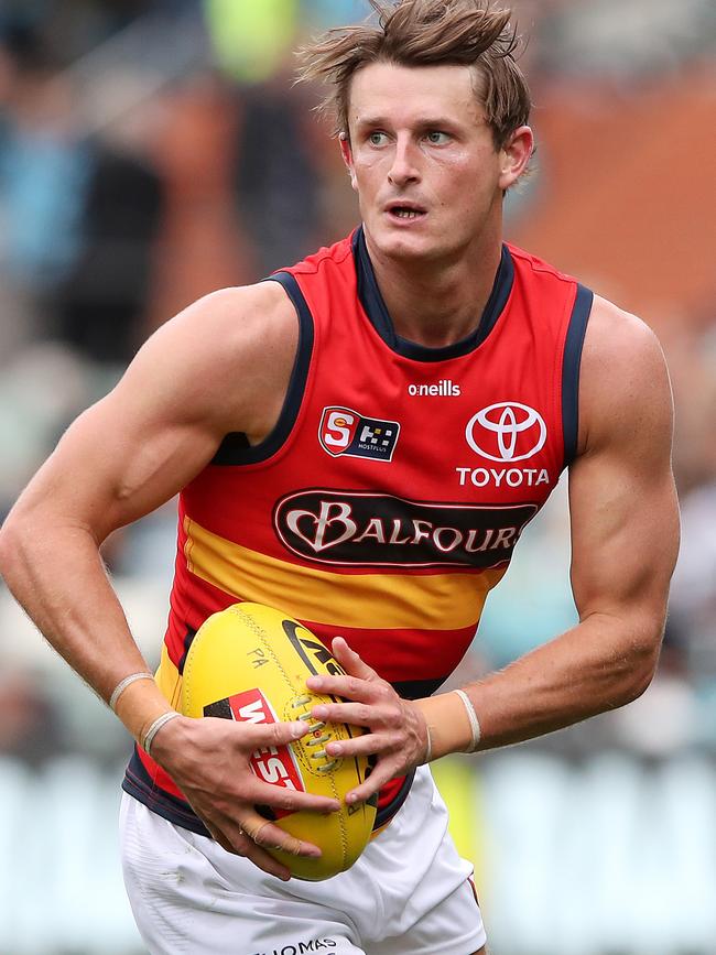 Star Crows midfielder Matt Crouch has been in scintillating form in the SANFL. Picture: Sarah Reed