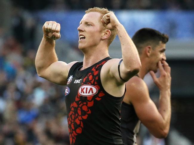 AFL Essendon vs. Collingwood (MCG) Bombers forward Josh Green Picture: Wayne Ludbey