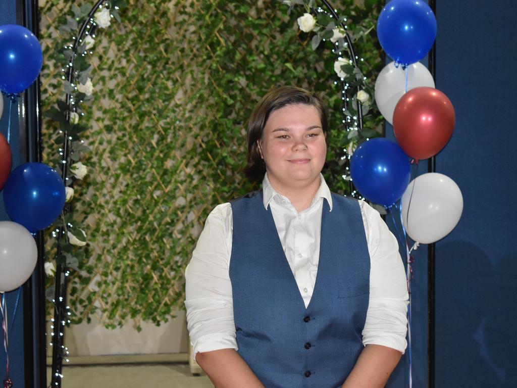 Aleisha Karena at Stanthorpe State High School's 2023 formal (Photo: NRM)