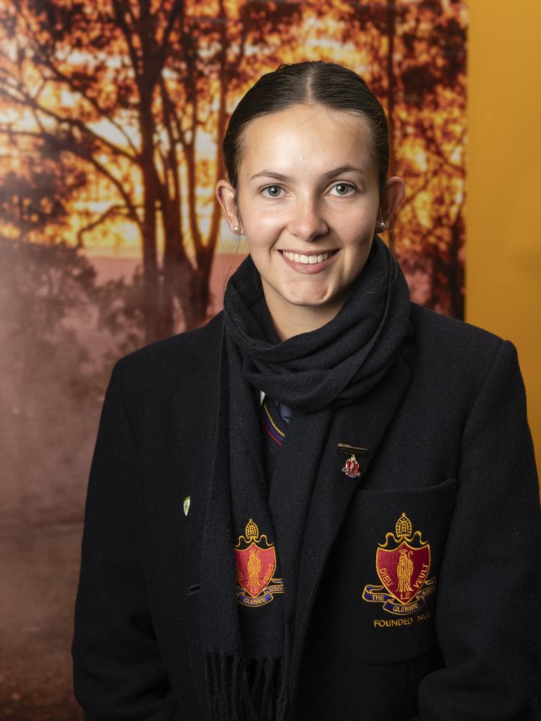 Jasmine Steer of The Glennie School at the Queensland Aboriginal and Torres Strait Islander Foundation (QATSIF) graduation at UniSQ. Picture: Kevin Farmer