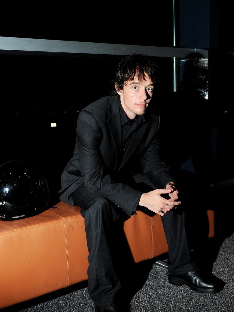 Daniel Welsh enjoys the 2009 Darwin High Formal at the Darwin Convention Centre. Picture: NT NEWS