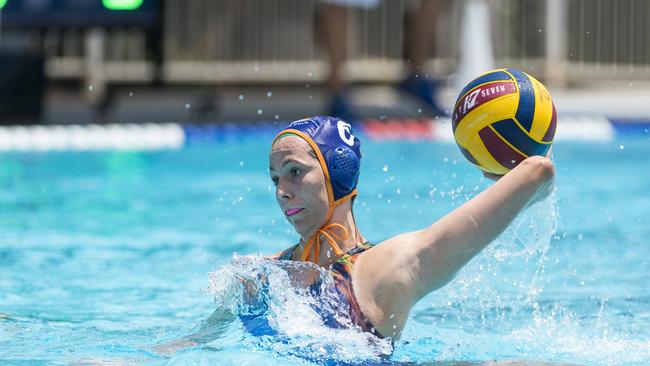 Kelsey Wakefield of Gold Coast Gold against Sunshine Coast grand final. Picture: Kevin Farmer