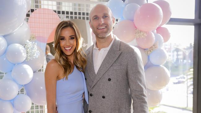 Bec and Chris Judd. She says they’ve both cut off bad friends in their lives before. Picture: Wayne Taylor