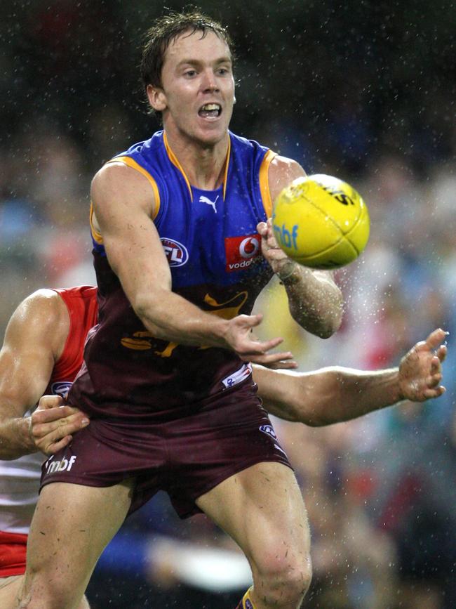 Former Brisbane ball magnet Bradd Dalziell.