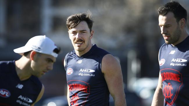 Michael Hibberd, centre, is one of the best SuperCoach scorers in defence.