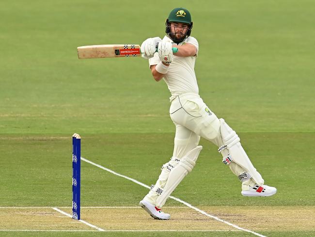 Tasmania’s homegrown product Caleb Jewell received an Australia A call-up last year. Picture: Albert Perez/Getty Images