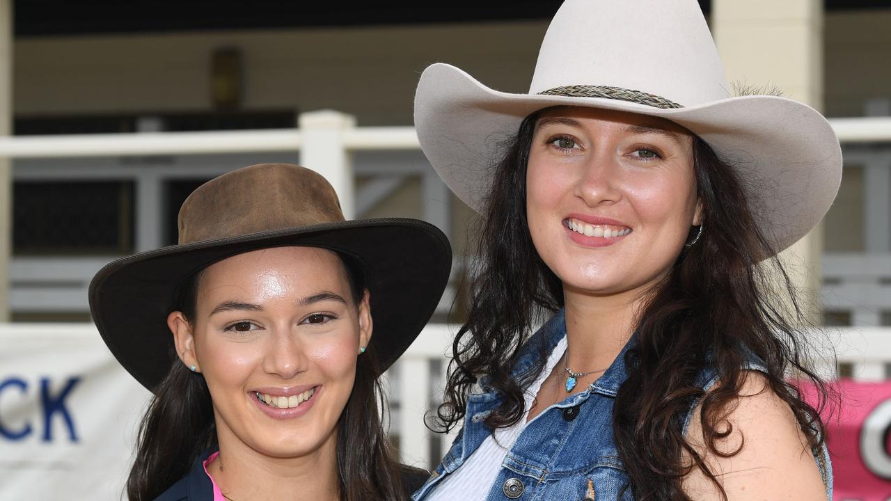 Gympie Bull n Bronc - Hannah Greenwood and Anna Robinson. Picture: Shane Zahner