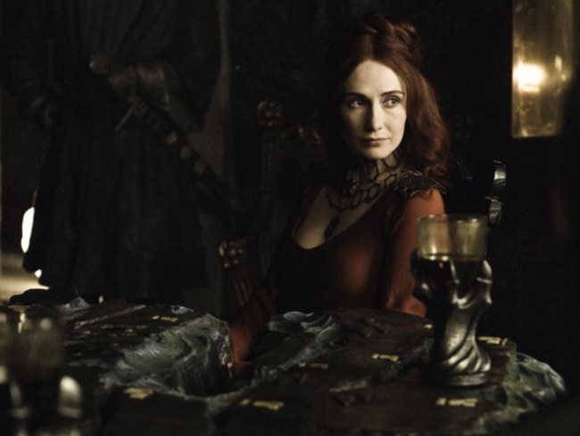 Melisandre, otherwise known as the Red Priestess.