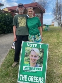 Running mate Theo Tao Triebels (left), will likely join Jayden Rivera as the second Greens councillor for the first time in Campbelltown City Council's history. Picture: Supplied