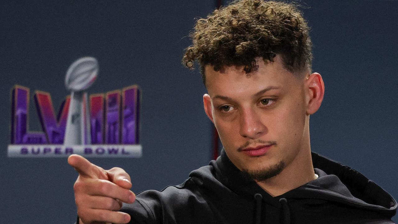 Mahomes: We’re not done yet. Photo: Ethan Miller/Getty Images/AFP.