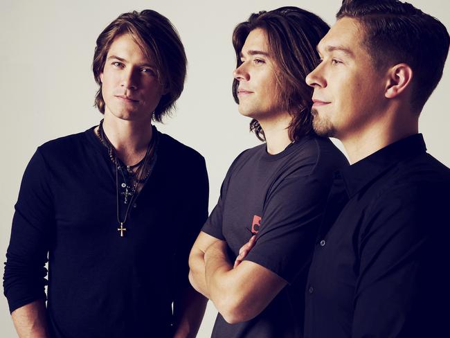 Hanson will perform all their hits on the 25th anniversary tour in June. Picture: Supplied.