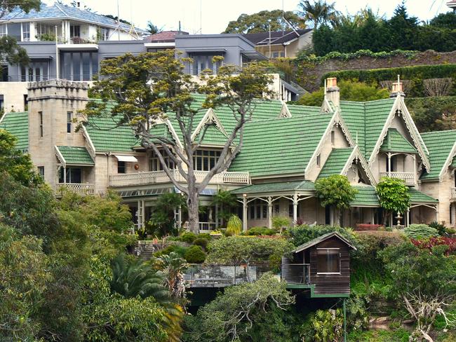 Justin Hemmes’ home, The Hermitage, has unrivalled waterfront views at Vaucluse