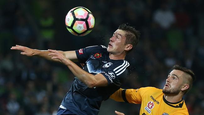 Melbourne Victory has hit a snag in its bid to sign Marco Rojas. Picture: George Salpigtidis