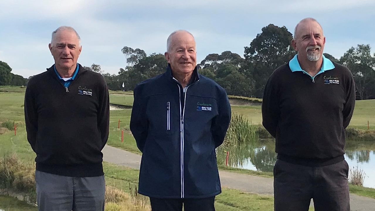 Curlewis golfers Bernie Den Besten, Ian Collings and Greg Bishop ...