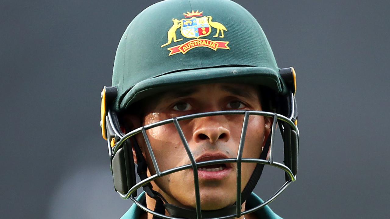 Usman Khawaja survived Australia’s brutal World Cup cull on Monday. 
