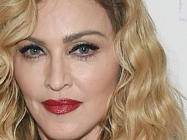 LAS VEGAS, NV - OCTOBER 25: Singer Madonna arrives at the Marquee Nightclub at The Cosmopolitan of Las Vegas to host an after party for her Rebel Heart Tour concert stop on October 25, 2015 in Las Vegas, Nevada. (Photo by Ethan Miller/Getty Images for ABA)