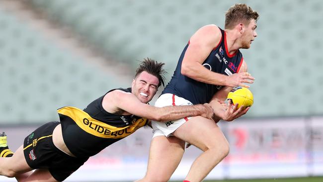 Ex-Norwood forward Luke Surman has signed with Port Adelaide ahead of the 2021 SANFL season. Picture: Sarah Reed