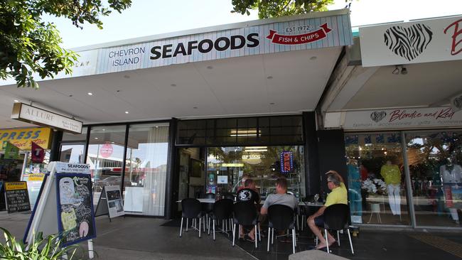 Chevron Island Seafoods has been frying up salty goodness for almost 50 years. Picture Glenn Hampson