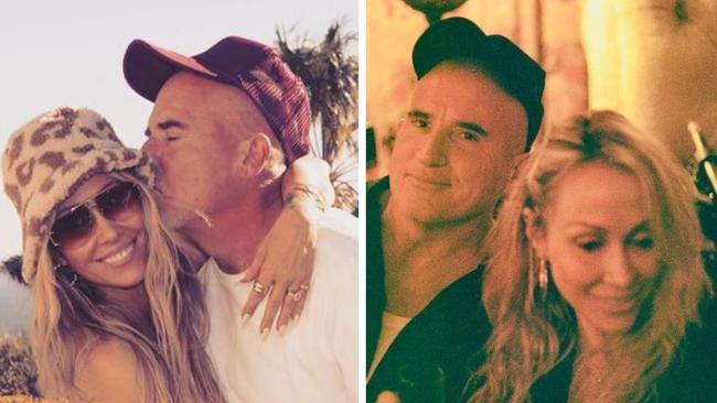 Tish Cyrus and Dominic Purcell.