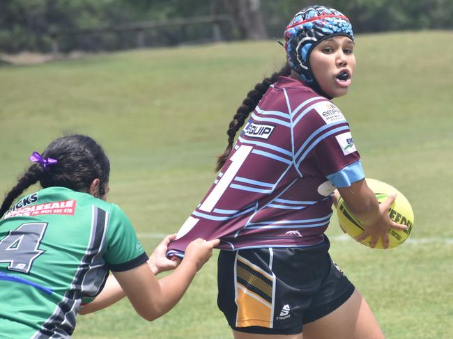 Faces of the CQ Capras under-17 and under-19 girls open trials at St Brendan's College, Yeppoon, on November 16, 2024. Photo: Pam McKay