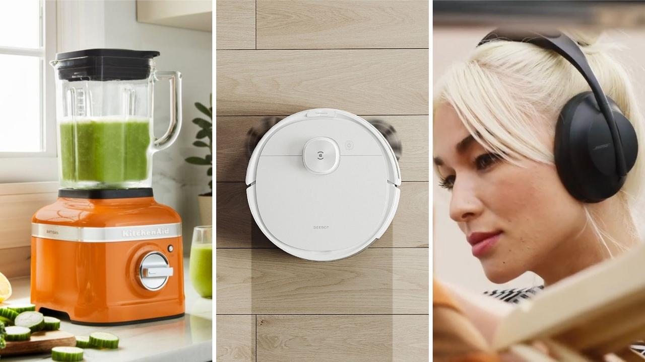 From kitchen appliances and cookware to electronics, there's a huge range of deals available this week. Image: KitchenAid, ECOVACS, Bose.