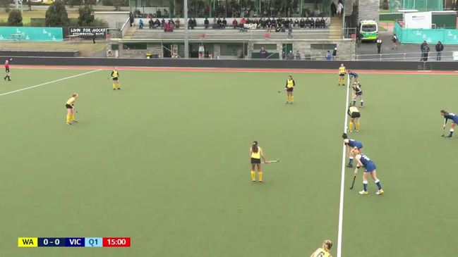 Replay: 2021 Australian Hockey Championships - Under 18 girls (VIC v WA)