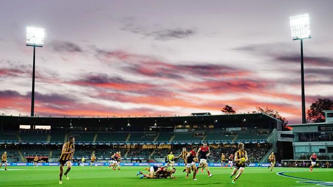 Football participation rates have dropped in Tasmania. Picture: AAP Images