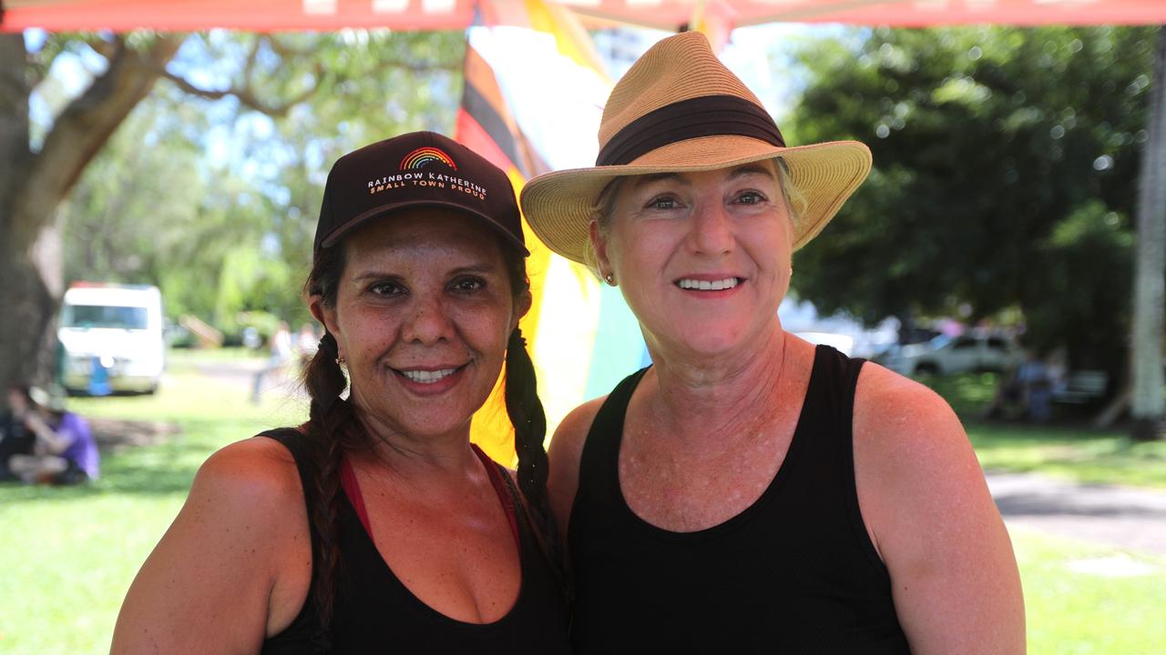 Top End Pride members at the Darwin May Day festivities on Monday, May 5. Picture: Zizi Averill