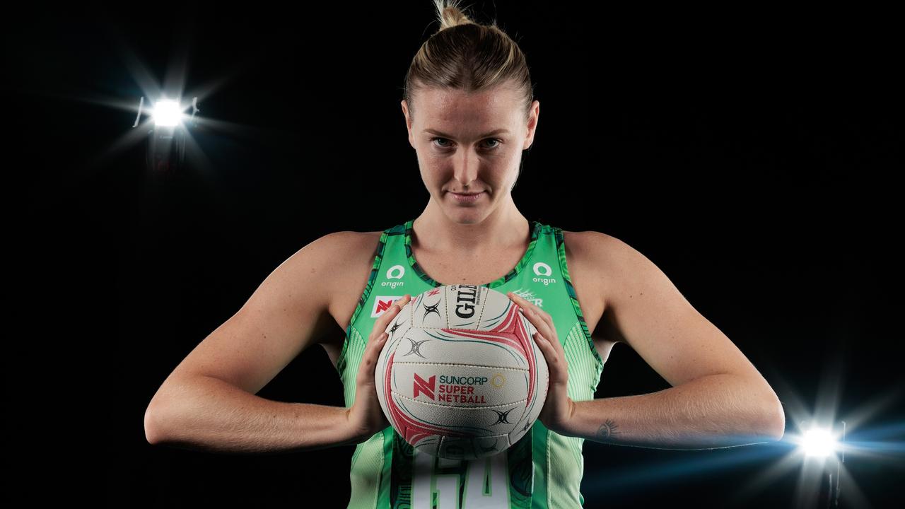 Sasha Glasgow could play for Australia or England. (Photo by Matt King/Getty Images for Netball Australia