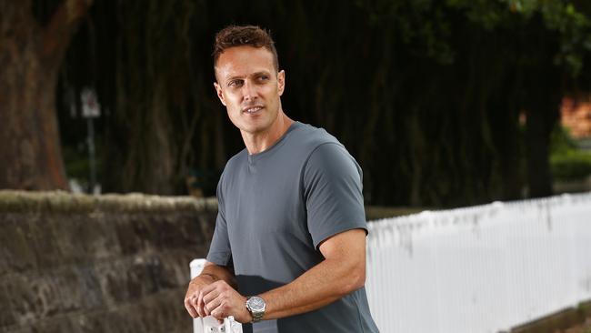 Olympian and TV presenter Matt Shirvington at Allan Border Oval. Picture: John Appleyard