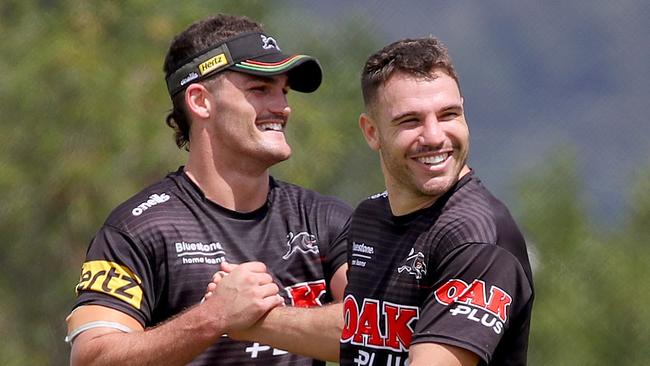 Sean O'Sullivan, right, has signed with the Dolphins. Picture: Toby Zerna