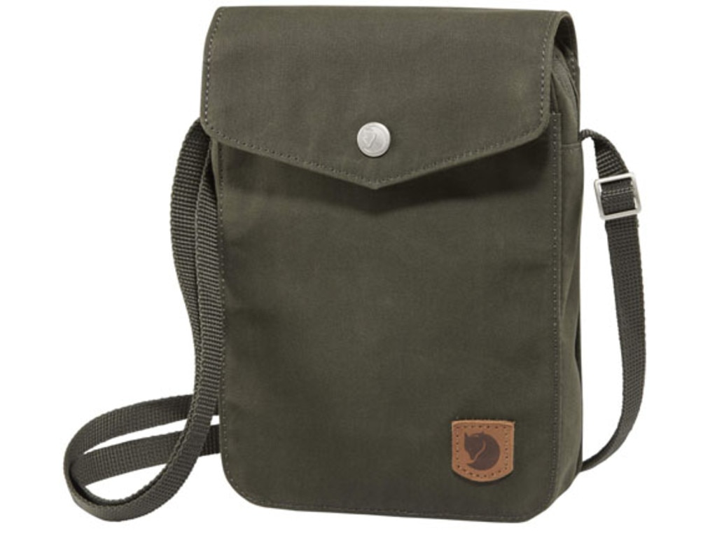 <p><b>FJALLRAVEN &mdash; GREENLAND POCKET BAG, $104.95</b> Made from durable organic cotton and recycled polyester, <a href="https://fjallraven.com.au/collections/backpacks-bags/products/greenland-pocket" target="_blank" rel="noopener">this little traveller bag</a> is perfect for your essentials. The main compartment is big enough for a mini tablet and also has an internal phone pouch. A zippered security pocket at the back will keep keys and cash safe. <br><a href="https://www.escape.com.au/travel-advice/35-kmart-puffer-changes-everything/image-gallery/a0b1485ad67e618d0ee19bc2a68014c6" target="_blank" rel="noopener">$35 KMART PUFFER CHANGES EVERYTHING</a> <br><a href="https://www.escape.com.au/travel-advice/the-15-best-luggage-hacks-ever/news-story/4eca93aa34ba0785e7556273d5d34236" target="_blank" rel="noopener">THE 15 BEST LUGGAGE HACKS EVER</a></p>