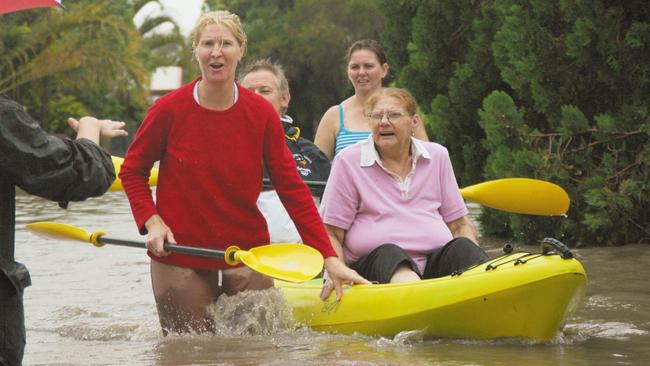 2008 floods, Mackay. Picture: Daily Mercury Archives