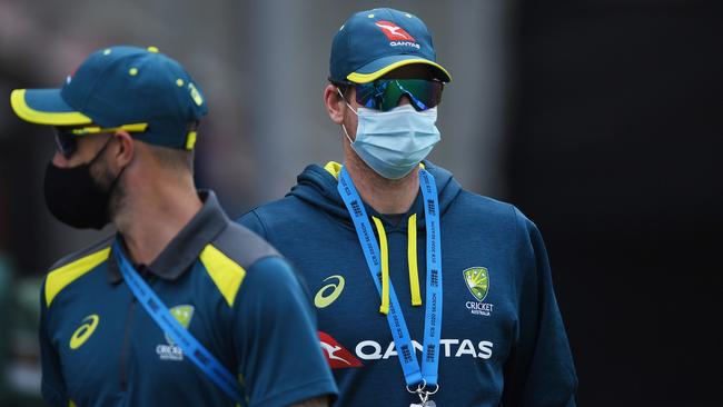 Steve Smith didn’t play in the ODI Series after a head knock. Picture: Getty Images