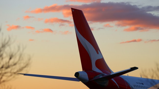 The index case of the Qantas flight attendant has been identified meaning the flights she worked on have now been cleared as hotspots. Picture: NCA NewsWire / Dylan Coker