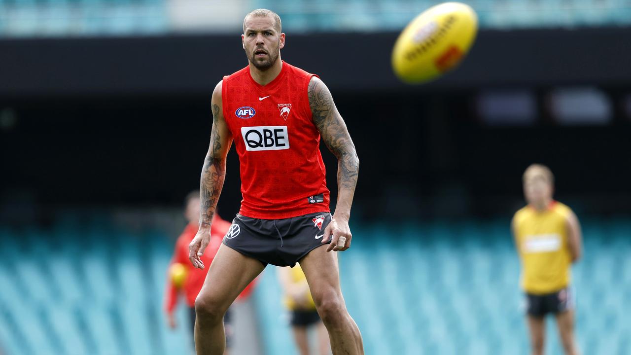 Lance Franklin will decide his future at the end of the season. Picture: Phil Hillyard