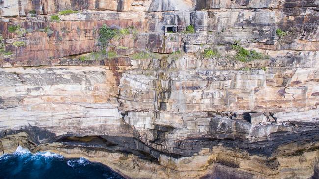 The tunnel sits directly below the Macquarie Lighthouse at Vaucluse. Picture: Joanne Stephan