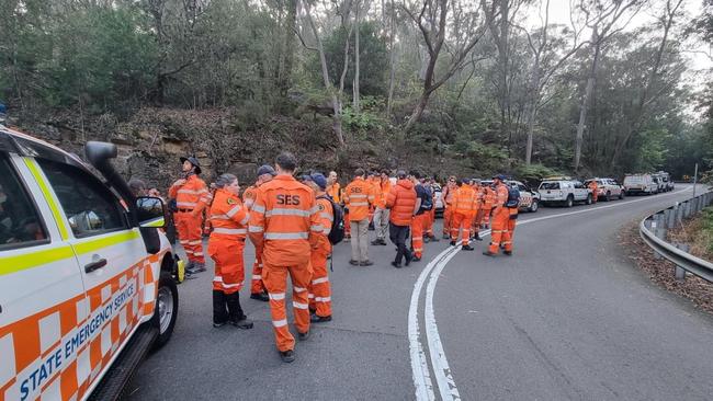 Galston Gorge is a valley located in the Berowra Valley Regional Park in Sydney separating Galston from Hornsby Heights. Pictures: NSW SES Manly Unit Facebook