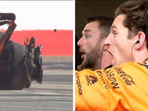Max & Lando's epic 14-lap battle ends in tears