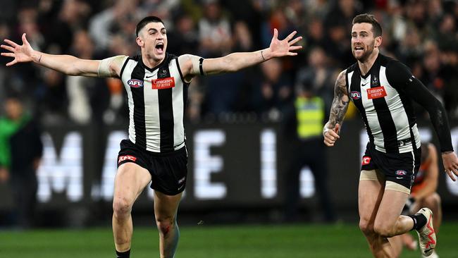 Collingwood qualified for the grand final with a win over GWS on Friday night. Picture: Getting Images