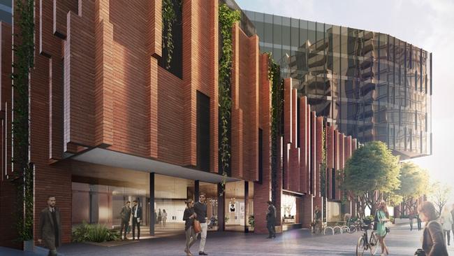 An artist’s impression of the redeveloped Nylex site in Cremorne, which is home to a burgeoning number of tech start-ups.