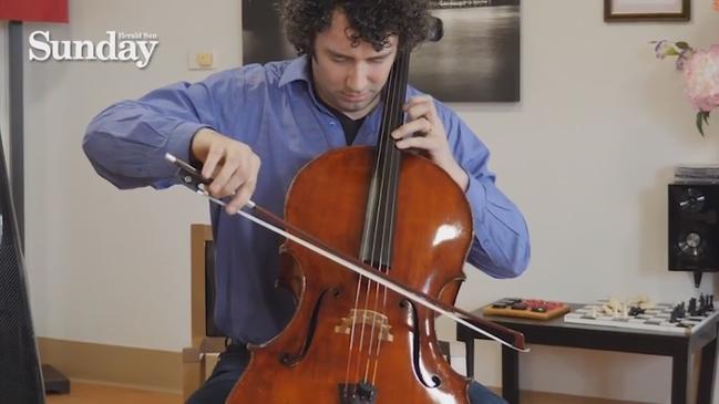 Cello in familial  hands