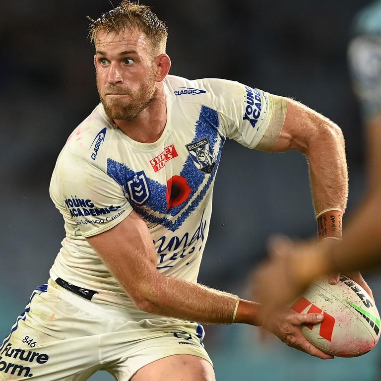 Andrew Davey left the Bulldogs mid-season. Picture: NRL Images