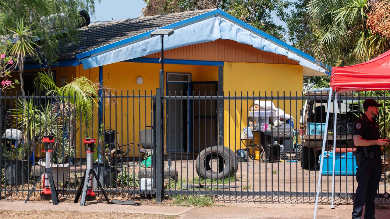 The house Mr Wesley was hiding in throughout the siege. Picture: Pema Tamang Pakhrin