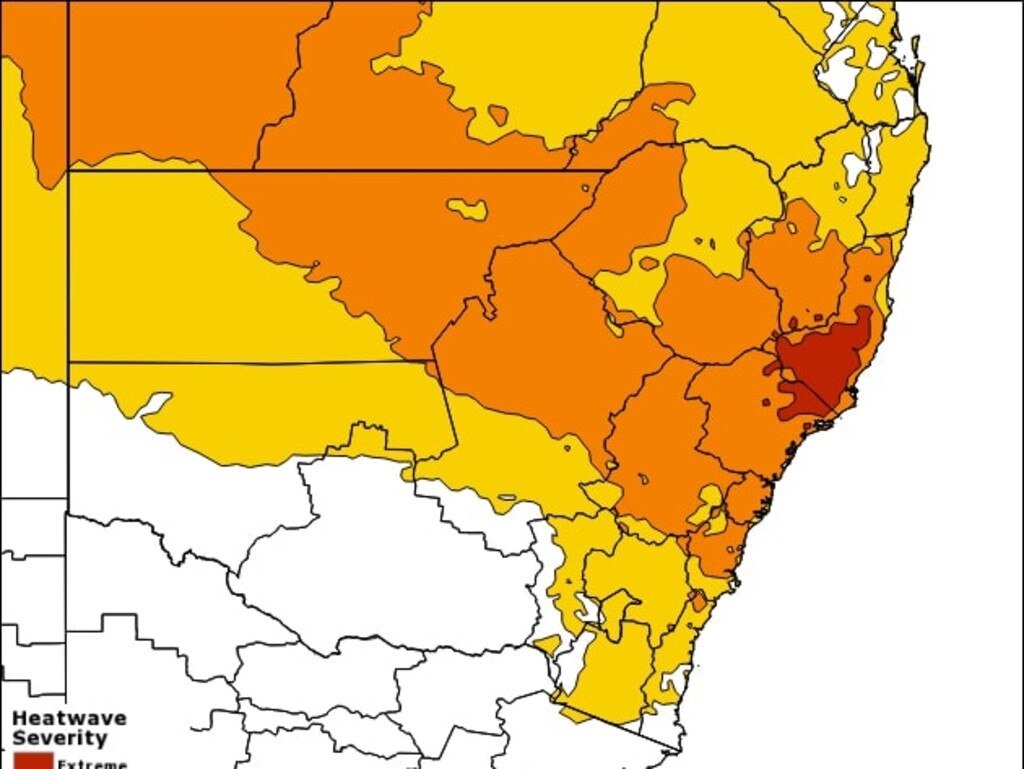 ‘Dangerous’ heatwave hits NSW, temperatures to remain high all week ...