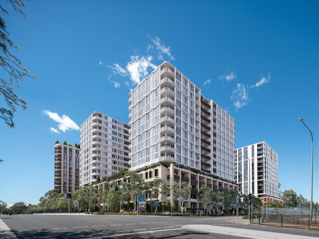 The proposal for 873 dwellings has been approved. Picture: Deicorp